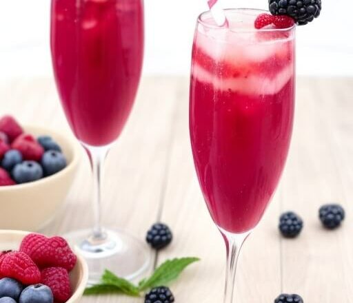 Berry Sparkler Cocktail Recipe