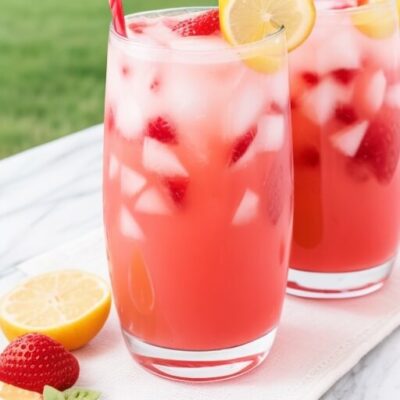 Fruit Punch Fizz Cocktail Recipe